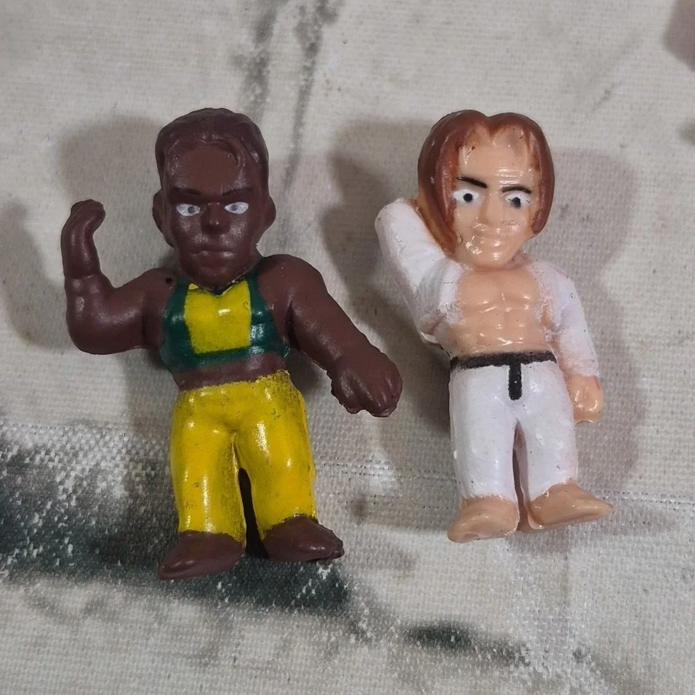 Rare Namco Tekken 3 Forest Law Xiaoyu King Yoshimitsu Phoenix Heihachi Figures‎